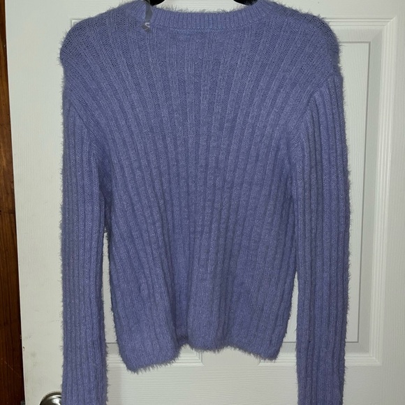 Cotton Emporium Lilac Crew Neck Sweater XL NWT - Picture 3 of 3